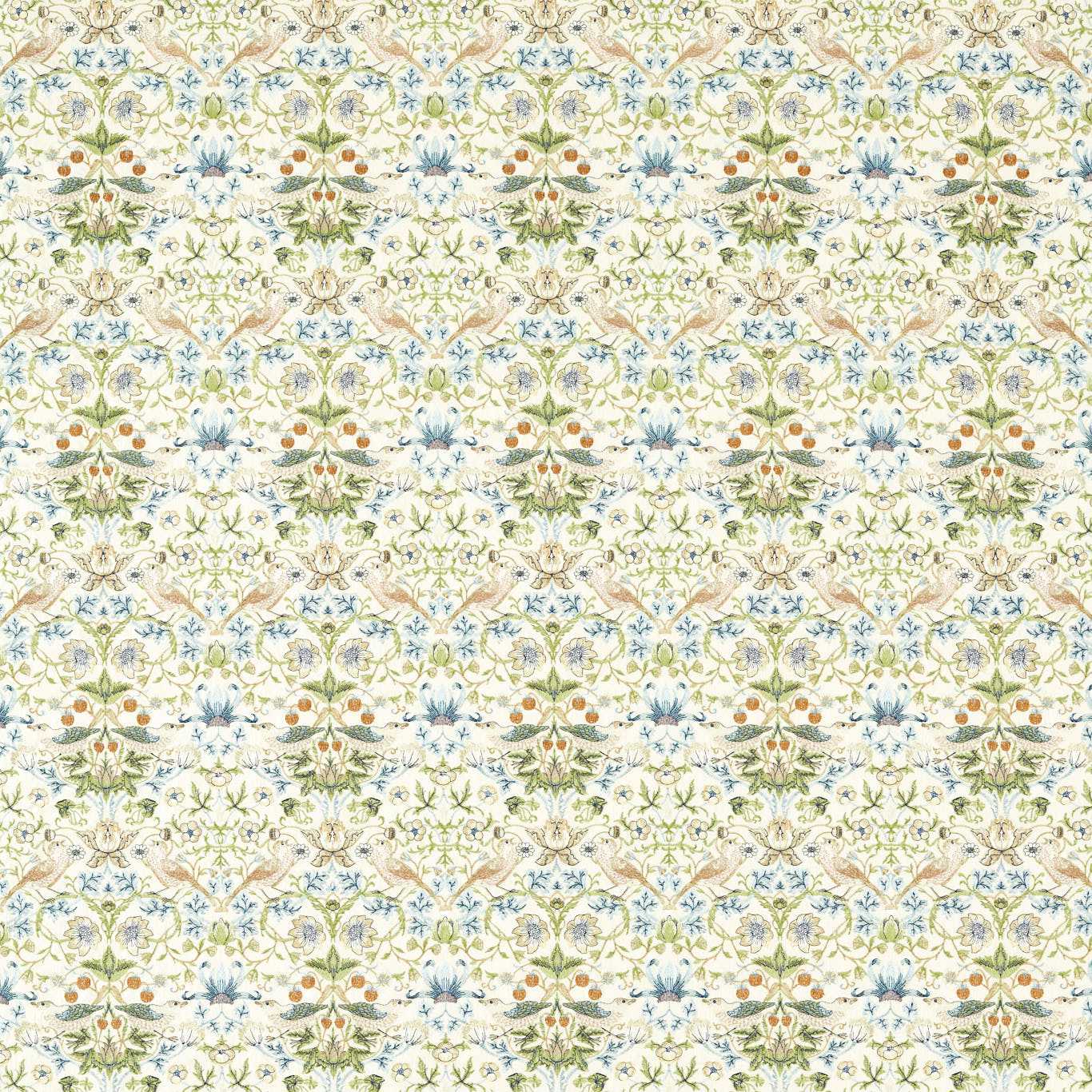 Strawberry Thief Embroidery